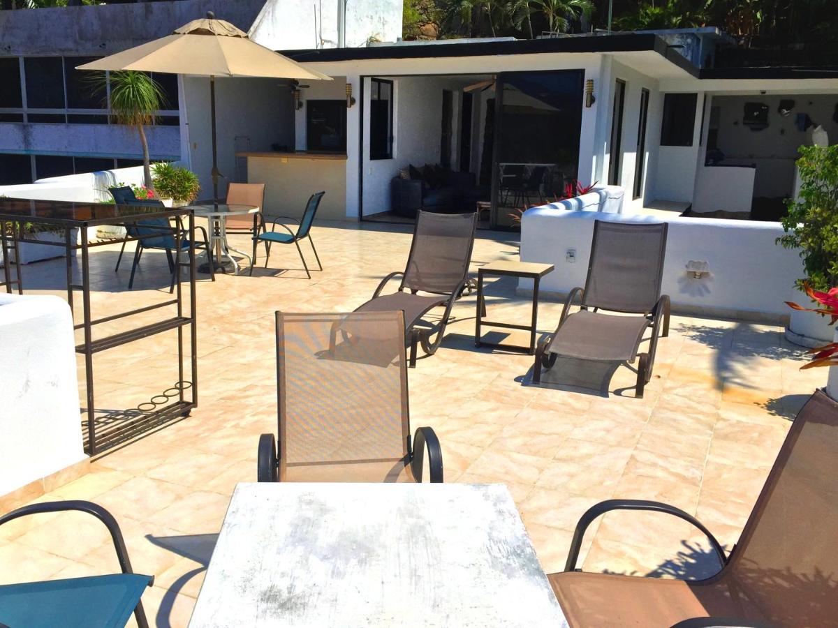 Villa Penthouse Vlm Gran Terraza 200 Metros Vista Inmejorable Piscina Gigante Acapulco Exterior foto