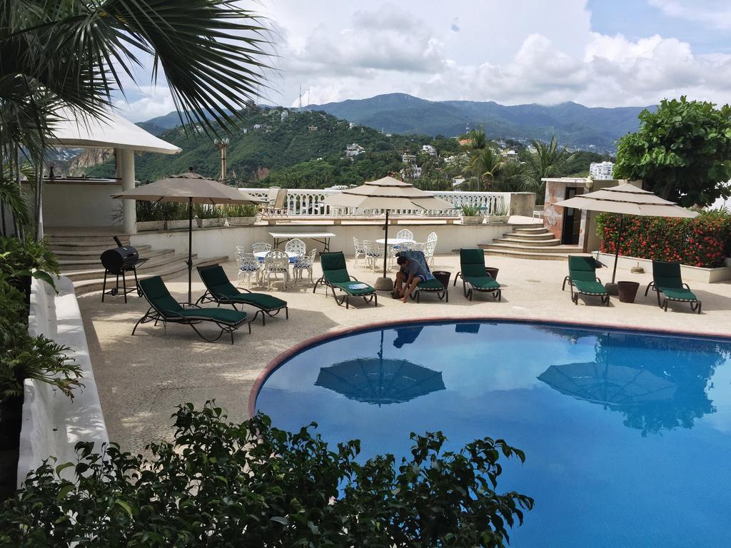 Villa Penthouse Vlm Gran Terraza 200 Metros Vista Inmejorable Piscina Gigante Acapulco Exterior foto