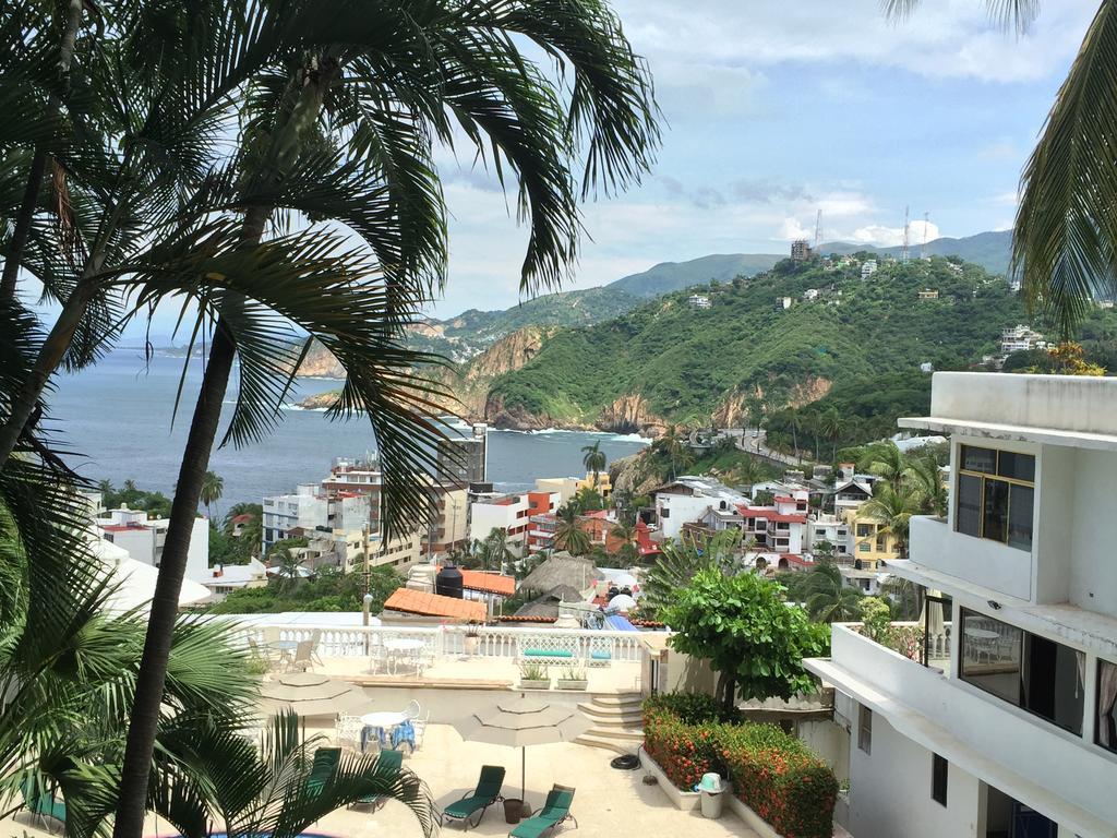 Villa Penthouse Vlm Gran Terraza 200 Metros Vista Inmejorable Piscina Gigante Acapulco Exterior foto