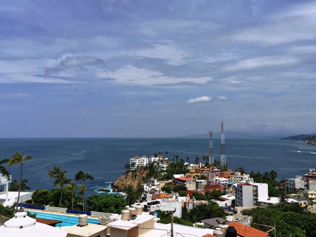 Villa Penthouse Vlm Gran Terraza 200 Metros Vista Inmejorable Piscina Gigante Acapulco Exterior foto