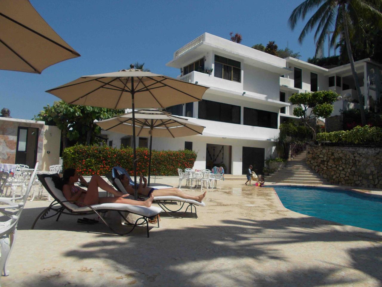 Villa Penthouse Vlm Gran Terraza 200 Metros Vista Inmejorable Piscina Gigante Acapulco Exterior foto